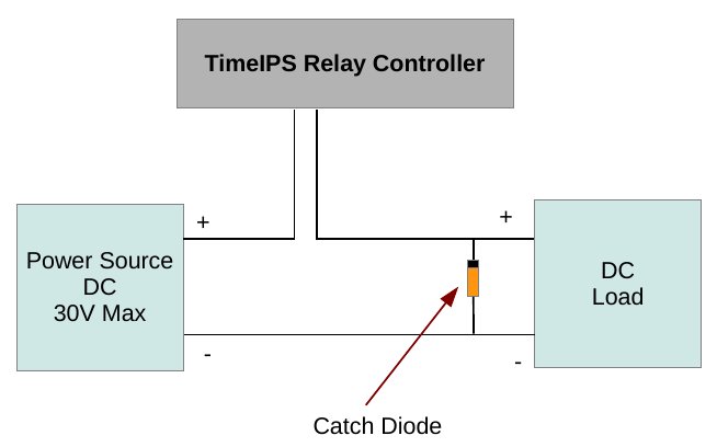 Catch Diode Installation Diagram