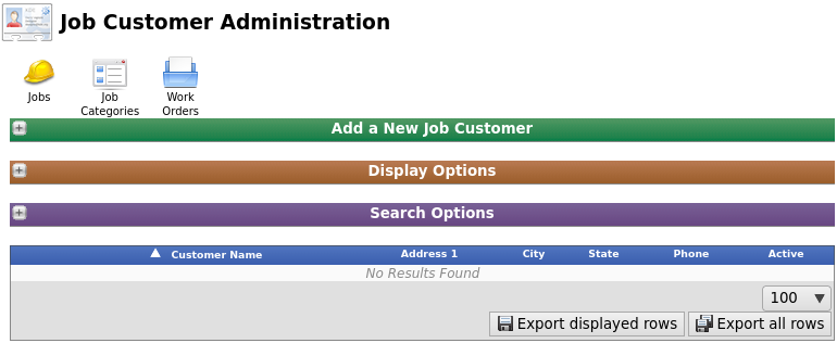 Job Categories