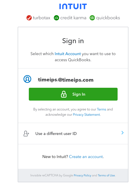 Intuit Login